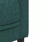vidaXL Fauteuil canapé en similicuir suédé marron
