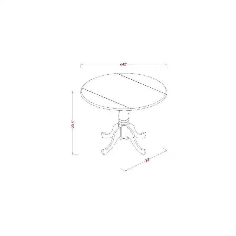 Ensemble table et 2 chaises de salle à manger rondes - Ensemble table et chaises de cuisine blanc lin