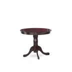 Ensemble table à manger ronde avec chaises - Table de cuisine de 91 cm et 2 chaises de salle à manger