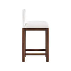 Meridian Furniture, Tabouret de comptoir en velours Conrad