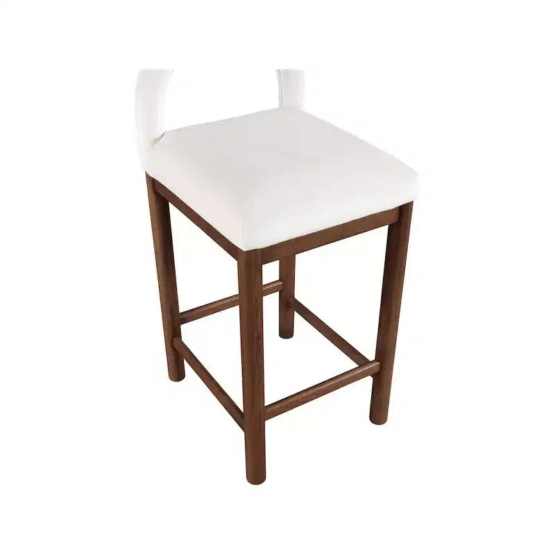 Meridian Furniture, Tabouret de comptoir en velours Conrad
