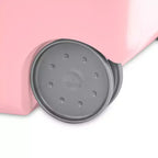 Sterilite Ultra Panier à linge roulant avec couvercle et poignée, givre rose, lot de 3