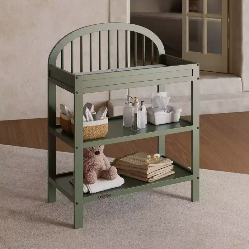 Table à langer Graco Olivia avec matelas à langer résistant à l'eau