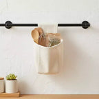 Panier mural de rangement Alilang avec poche frontale et toile renforcée
