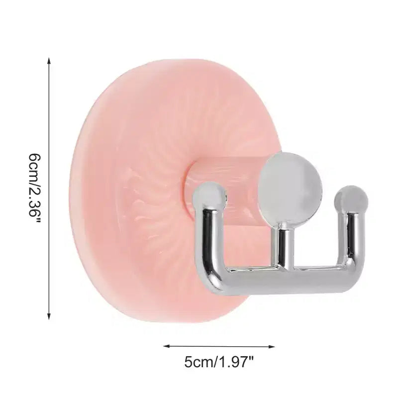Organisateur de serre-têtes à ventouse double face, durable, 2 pièces, par Unique Bargains