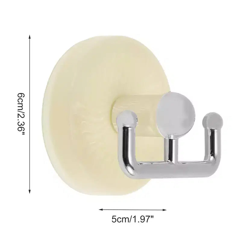 Organisateur de serre-têtes à ventouse double face, durable, 2 pièces, par Unique Bargains