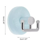 Organisateur de serre-têtes à ventouse double face, durable, 2 pièces, par Unique Bargains