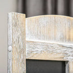 Paravent à 4 panneaux, séparateur de pièce de style ferme de 1,70 m de haut, pliable, portable, en bois, pour intérieur, avec panneaux noirs