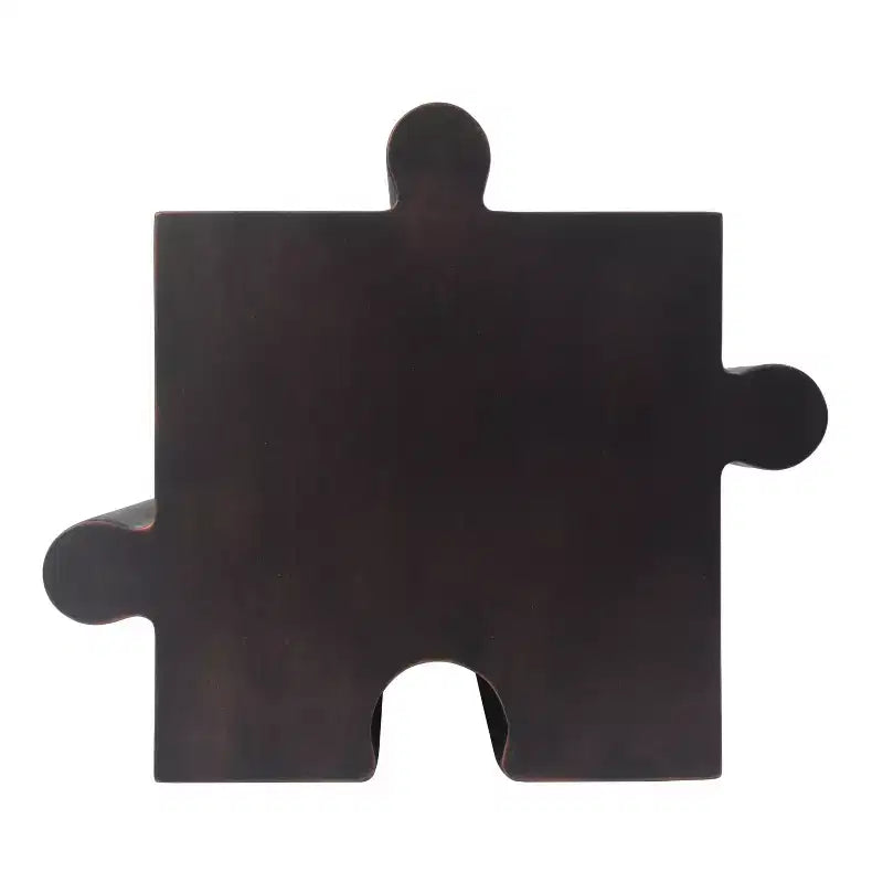 MAYEERTY 1 Pack Table d'appoint modulable en forme de puzzle, Table basse artistique en MGO pour salon intérieur/extérieur, patio