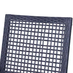 Ensemble de bar de terrasse 3 pièces avec coussins moelleux, mobilier d'extérieur en rotin pour jardin, pelouse, terrasse