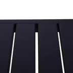 Ensemble de bar de terrasse 3 pièces avec coussins moelleux, mobilier d'extérieur en rotin pour jardin, pelouse, terrasse
