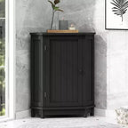 MAYEERTY 30 Bathroom Vanity with Sink Blue Gray MDF Rubberwood 3 Drawers Adjustable Shelf Freestanding