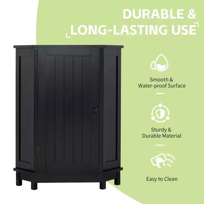 Meuble-lavabo MAYEERTY 30 pouces, bleu-gris, en MDF et bois d'hévéa, 3 tiroirs, étagère réglable, sur pied