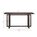 59 Table console d'entrée moderne, Table de couloir pour salon, ou derrière un canapé - Panipeachy