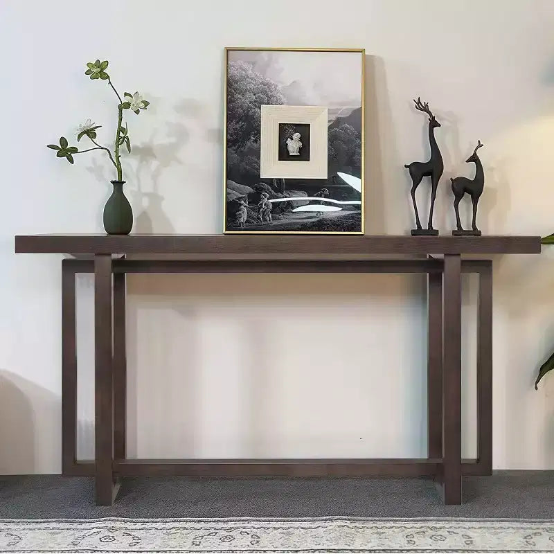 59 Table console d'entrée moderne, Table de couloir pour salon, ou derrière un canapé - Panipeachy