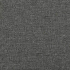 Cadre de lit Gris foncé Tissu 100% polyester, contreplaqué, bois composite