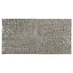 Table basse rectangulaire Hamza - COF1805A - Argent/Noir - Safavieh