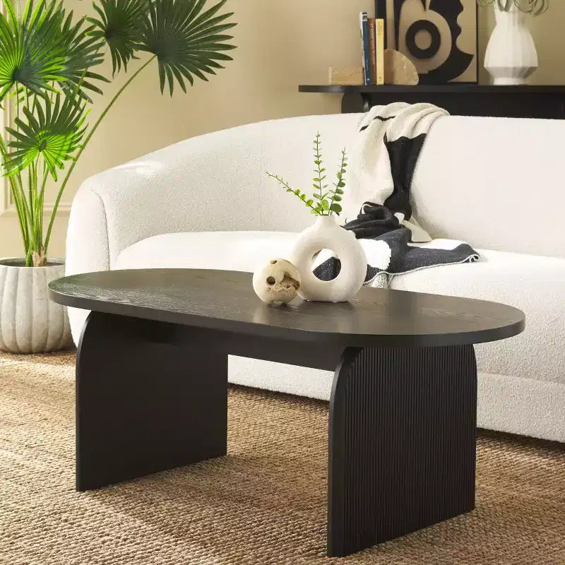 Table basse nervurée Syura - COF2100 - Safavieh