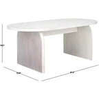 Table basse nervurée Syura - COF2100 - Safavieh