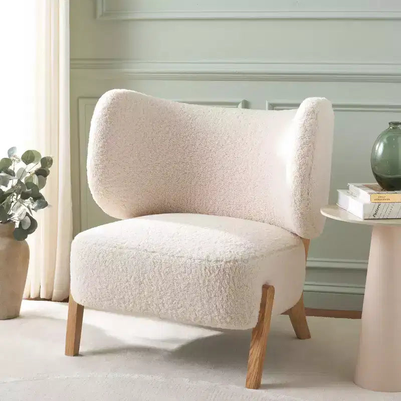 Fauteuil Jakoda - ACH4525 - Blanc cassé/Naturel - Safavieh