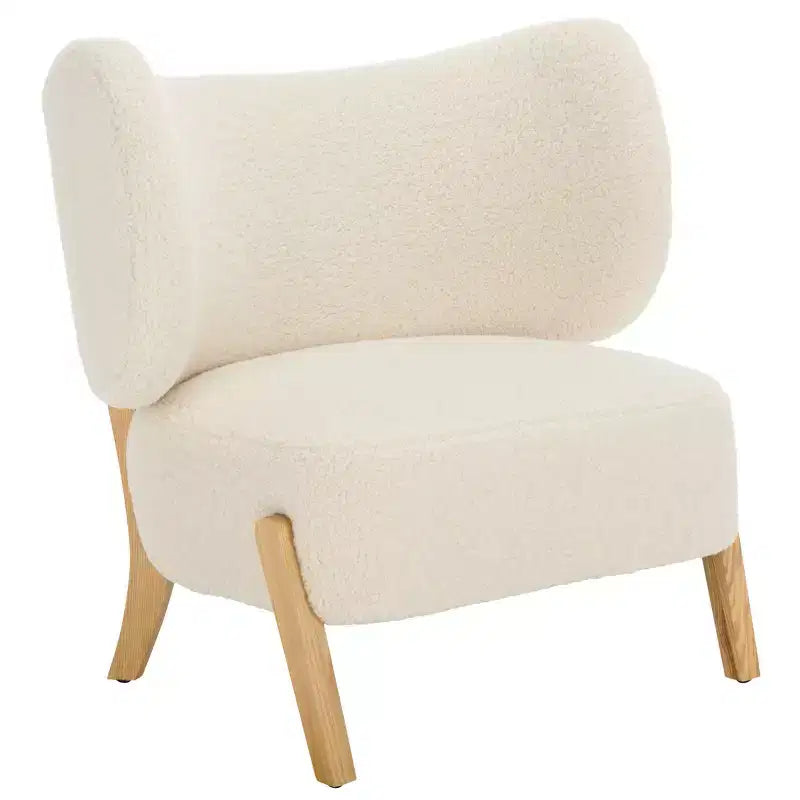 Fauteuil Jakoda - ACH4525 - Blanc cassé/Naturel - Safavieh