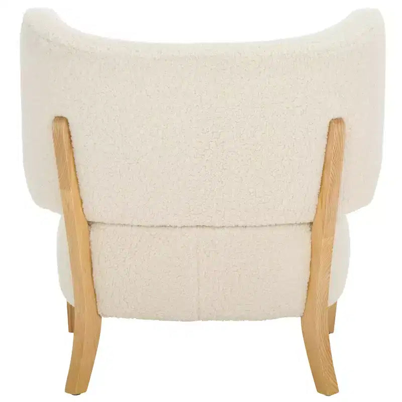 Fauteuil Jakoda - ACH4525 - Blanc cassé/Naturel - Safavieh