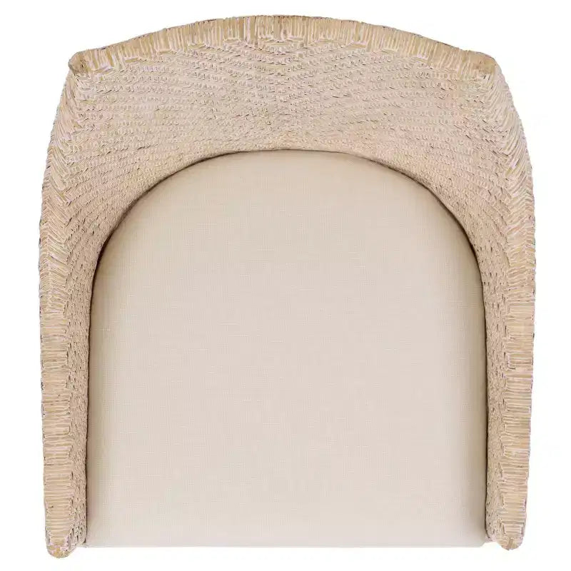 Fauteuil Rikan - ACH4907 - Blanc délavé/Ivoire - Safavieh