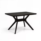 Table à manger rectangulaire à pieds croisés (48 po / 1220 mm)