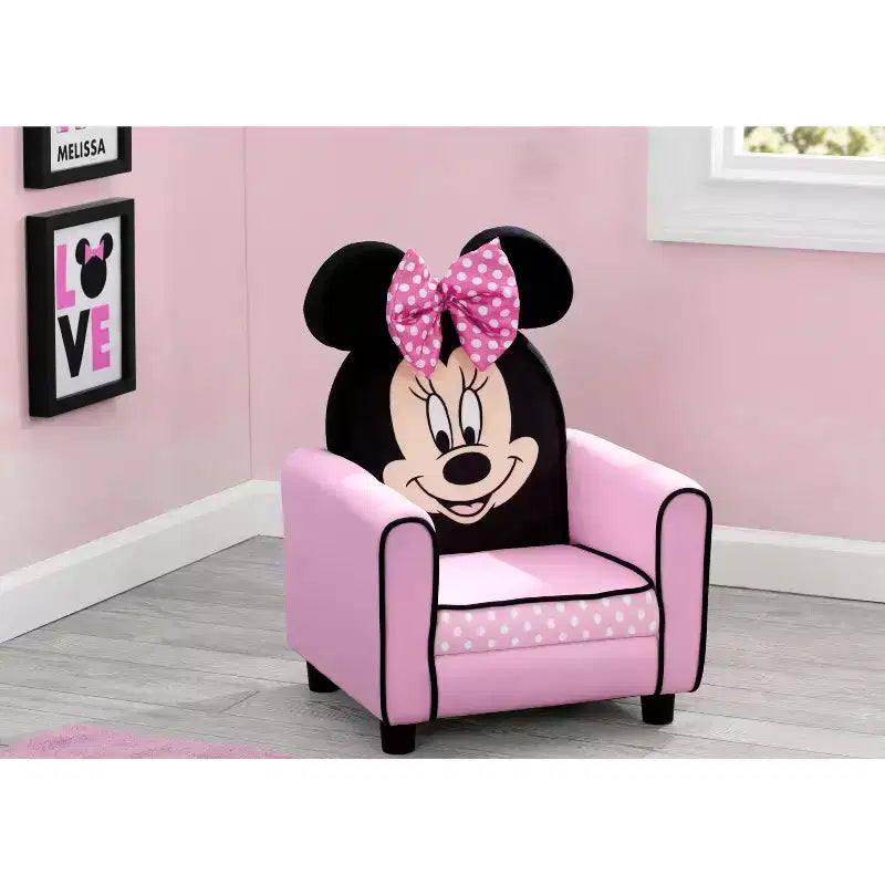 Fauteuil enfant rembourré Delta Children Minnie Mouse
