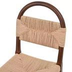 Christopher Knight Home Rhea Chaises de salle à manger rustiques en bois d'hévéa tissé (Lot de 2)