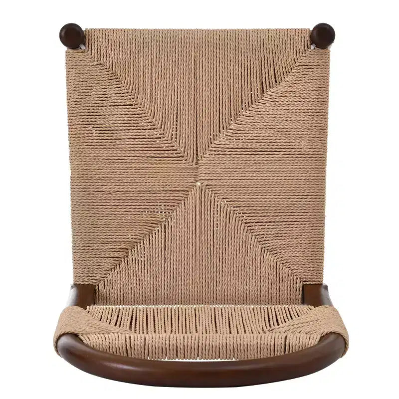 Christopher Knight Home Rhea Chaises de salle à manger rustiques en bois d'hévéa tissé (Lot de 2)