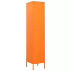 vidaXL Armoire de rangement métallique Organiseur de casiers pour école, bureau, en acier - Vert olive