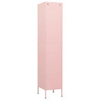 vidaXL Armoire de rangement métallique Organiseur de casiers pour école, bureau, en acier - Vert olive