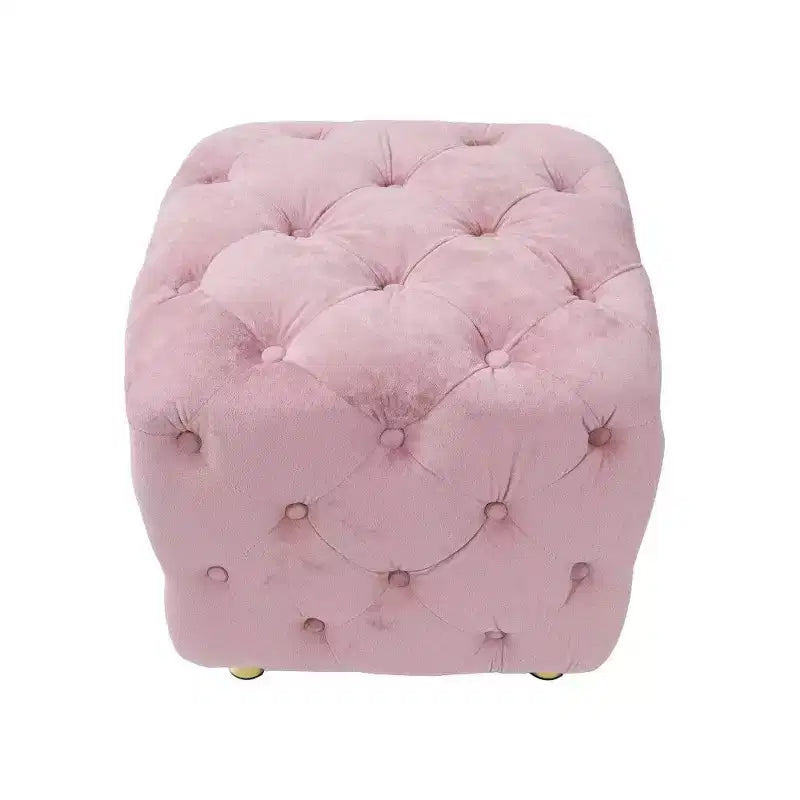 TUYOHW Pouf de rangement 18 cubes, repose-pieds en velours avec compartiment caché, tabouret unique en forme de dé pour salon, chambre à coucher, entrée