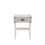 Table d'appoint carrée Royal Hampton, Blanc