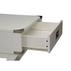 Table d'appoint carrée Royal Hampton, Blanc