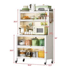 Étagères de rangement mobiles en métal MAYEERTY avec portes, capacité de charge de 250 kg, rangement vertical et déplacement fluide