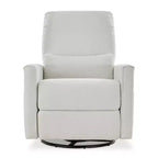 Canapé inclinable électrique Dyonery Power Swivel Rocker, petit canapé inclinable électrique avec ports USB et Type-C, fauteuil de crèche planeur avec support lombaire