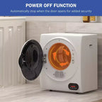 Séchoir à linge portable et compact de 1,5 pi³ avec séchage intelligent pour appartements, dortoirs, camping-cars, 850 W