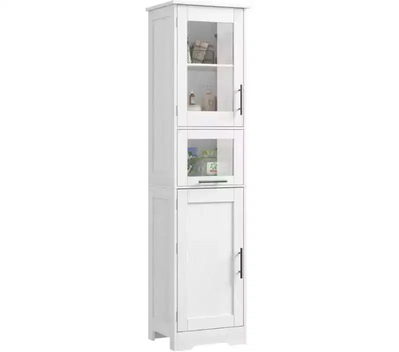 Armoire haute classique, couleur rétro, à une seule rangée, résistante à l'humidité et à la déformation, adaptée aux salons et aux chambres à coucher.