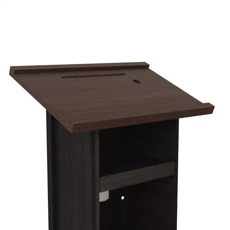 Pupitre de présentation AndMakers de 24,01 po L x 15,66 po P x 44,48 po H avec rangement