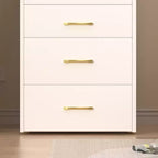 Coiffeuse Okak 3-EN-1 avec miroir rabattable, Coiffeuse compacte avec 3 tiroirs et tabouret rembourré, Table de maquillage pour chambre à coucher, salon, blanc