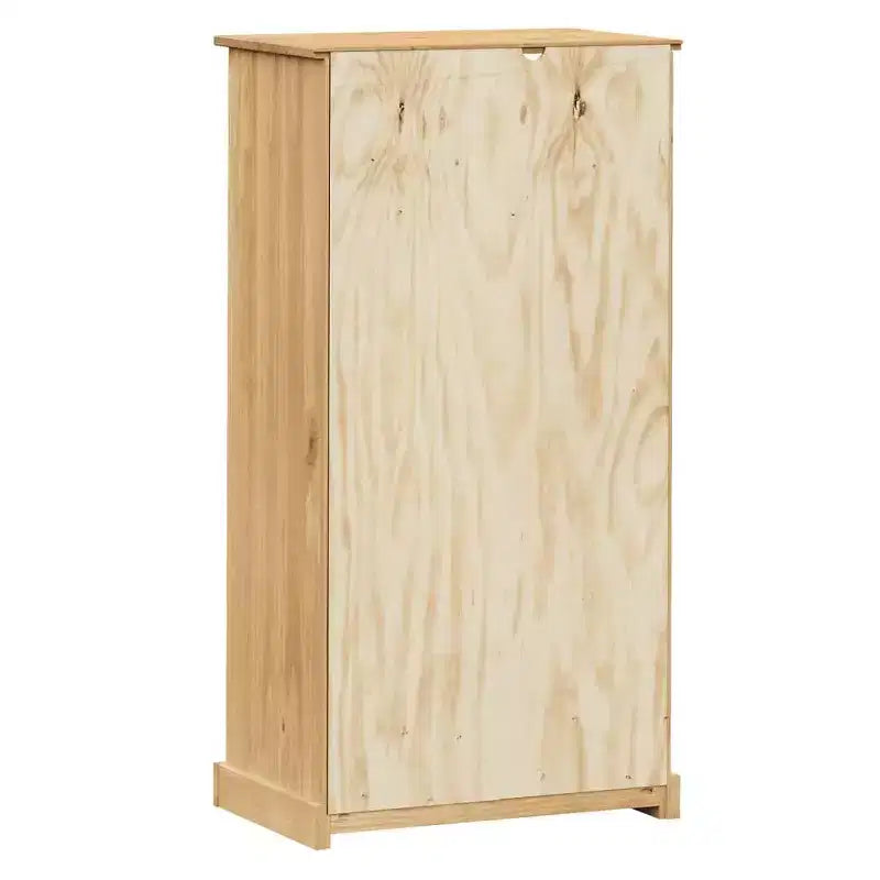 vidaXL Étagère à Livres de Rangement 2 Niveaux avec Tiroirs VIGO Bois Massif de Pin