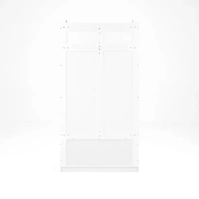 Porte-manteau d'entrée avec banc à chaussures, porte-manteau avec banc de rangement à couvercle relevable et 5 crochets, étagère de rangement pour petits espaces, salon, couloir