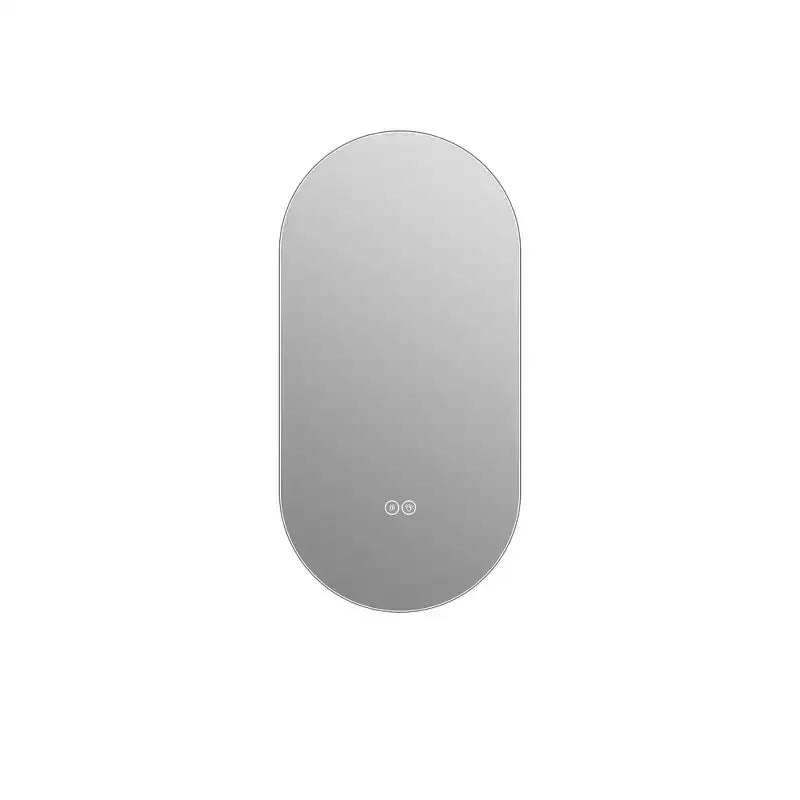 Miroir de salle de bain mural intelligent Whisen 30, miroir anti-buée à écran tactile