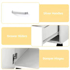 Table de manucure, bureau à ongles pour technicienne en pose d'ongles, poste de travail pour ongles avec collecteur de poussière électrique, table de rangement pour salon de manucure