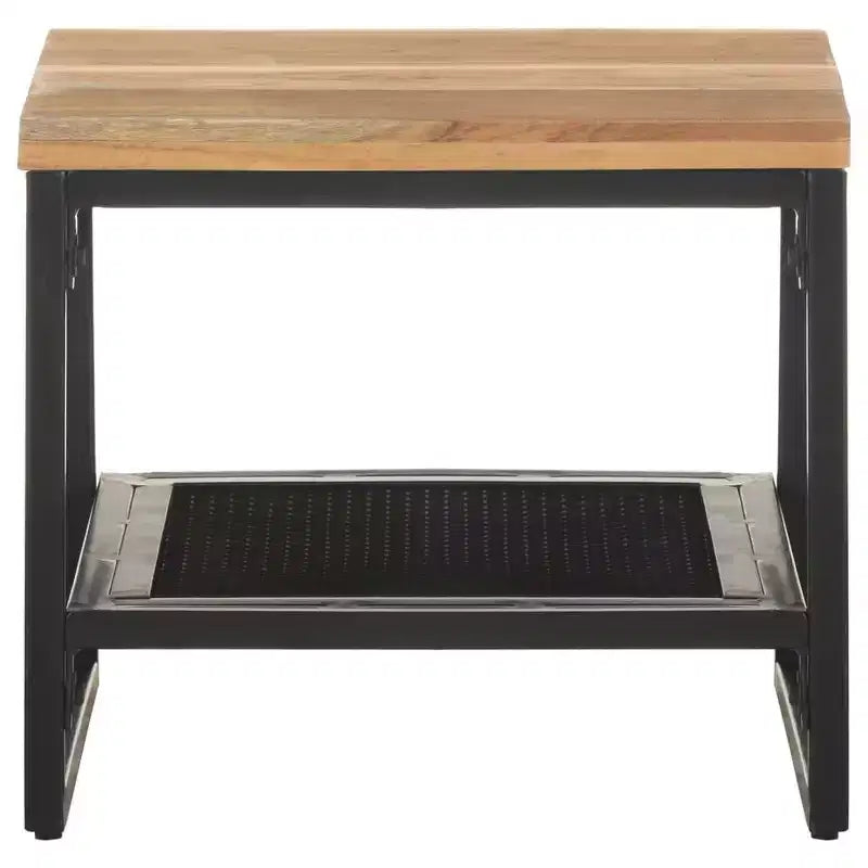 vidaXL Table d'appoint Table de Chevet Table Basse Meuble de Salon Bois Massif