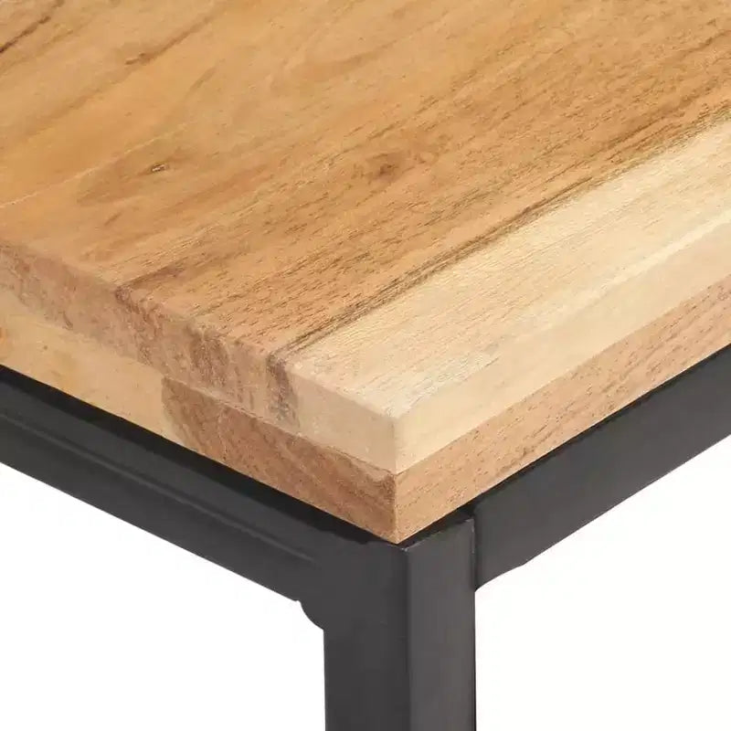 vidaXL Table d'appoint Table de Chevet Table Basse Meuble de Salon Bois Massif