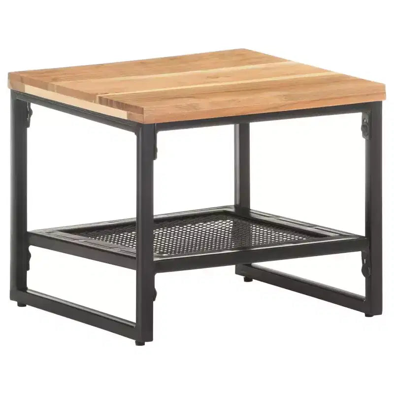 vidaXL Table d'appoint Table de Chevet Table Basse Meuble de Salon Bois Massif