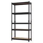 Heavy Duty Storage Shelves - 5 Tier , Adjustable Garage Storage Shelving, Metal Storage Utility Rack Shelf Unit